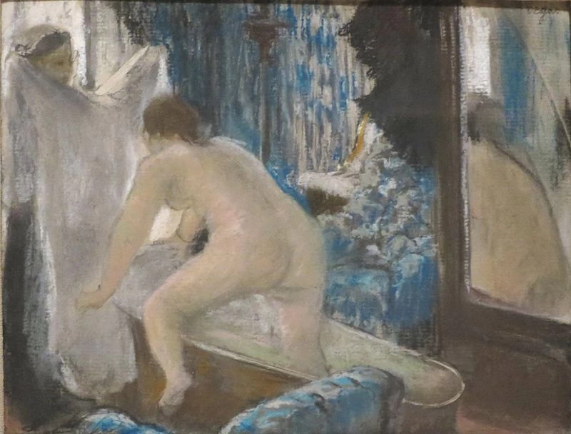 Donna che esce dalla vasca da bagno - Norton Simon Museum